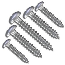 Blechschrauben DIN7981 verzinkt Linsenkopf Form C mit Spitze KREUZ Kreuzschlitz 