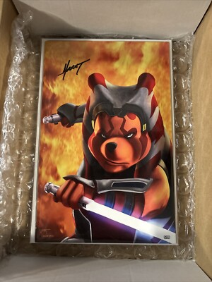 Do You Pooh Poohsoka Ashoka Tano Star Wars Signed By Marat Mychael Cover 5/20