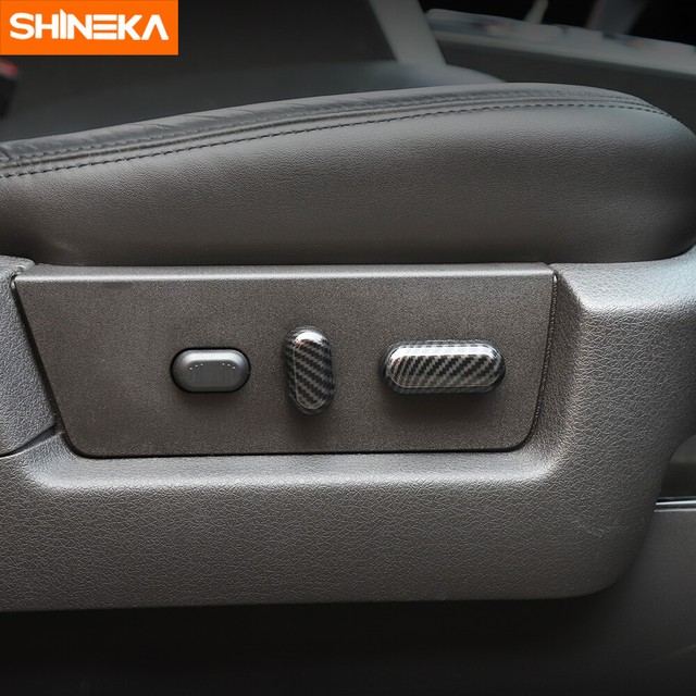 4pcs Power Seat Adjustment Switch Cover Decoration Trim for Ford F150 20092014 eBay