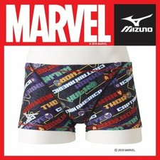 MIZUNO x Marvel super hero logo exercise suit kids Boys Swim shorts Size 130