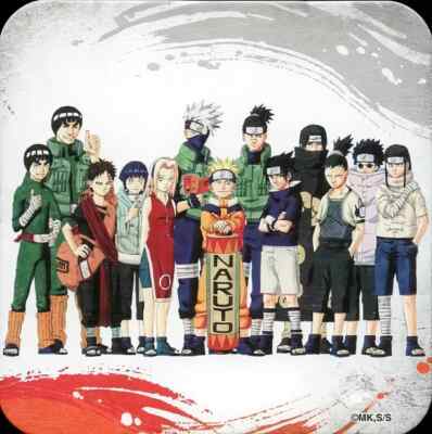 NARUTO展 ART COASTER BOX Naruto Art Coaster Set, Naruto Exhibition (Set of 6) – Cuchiwaii