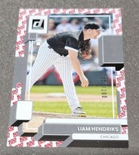 Liam Hendricks SSP #d /100 2022 Donruss 100 Parallel #132 White Sox