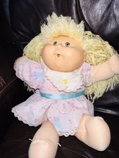 Vintage 1990 Cabbage Patch Kid Xavier Roberts 1st Edition Girl Doll CPK hasbro