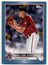 2022 TOPPS ON DEMAND MINI BLUE MARK MELANCON /10 ARIZONA DIAMONDBACKS #592