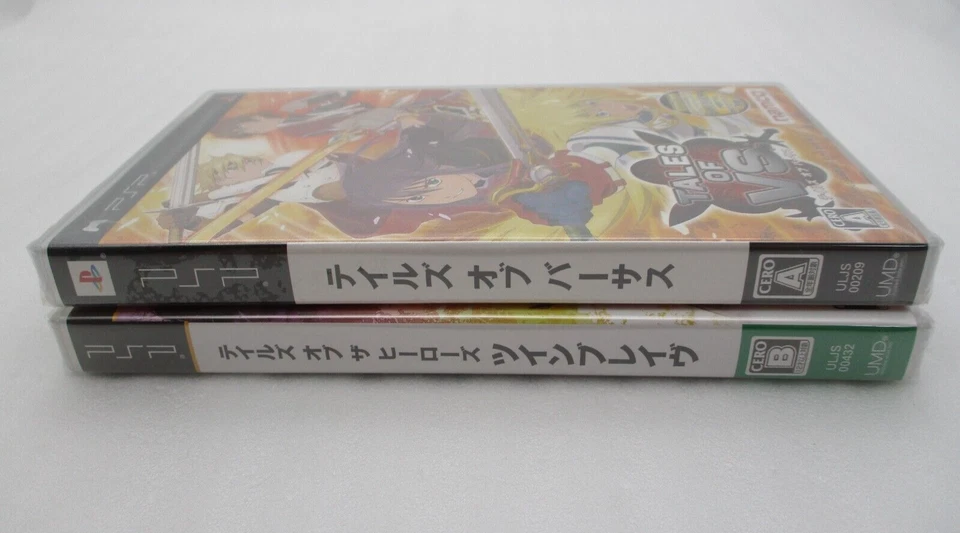 New PSP TALES OF VS. & TALES of THE HEROES TWIN BRAVE 2Games Japan import namco - Image 3 of 4