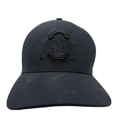 Black Hat Cap Fitted Sz. S/M OSU | eBay