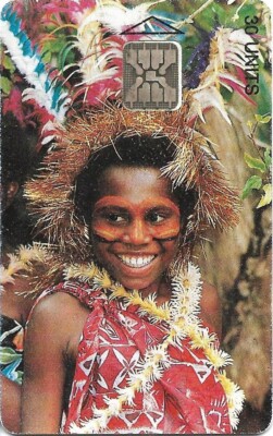 @+ VANUATU Inseln Chipkarte - SC5 - 3000ex (1993) - REF: VAN-T-04