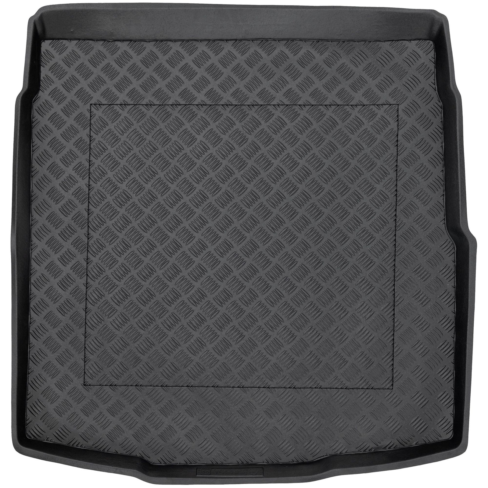 Tapis de coffre PVC Rezaw-Plast pour Volkswagen Passat B8 berline 2014-2021 en noir