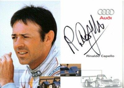 Autogramm - Rinaldo Capello (Motorsport) - Tourenwagen Audi 