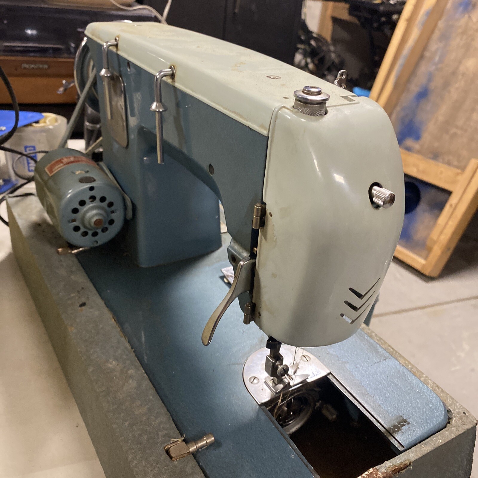 stradivaro sewing machine Zig Zag 140 Untested From Estate Sale eBay