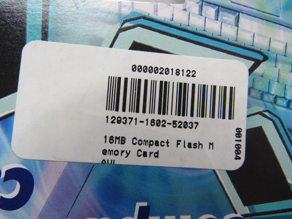 16MB AVL Compact Flash Card Memory card #UT - Image 3 of 4