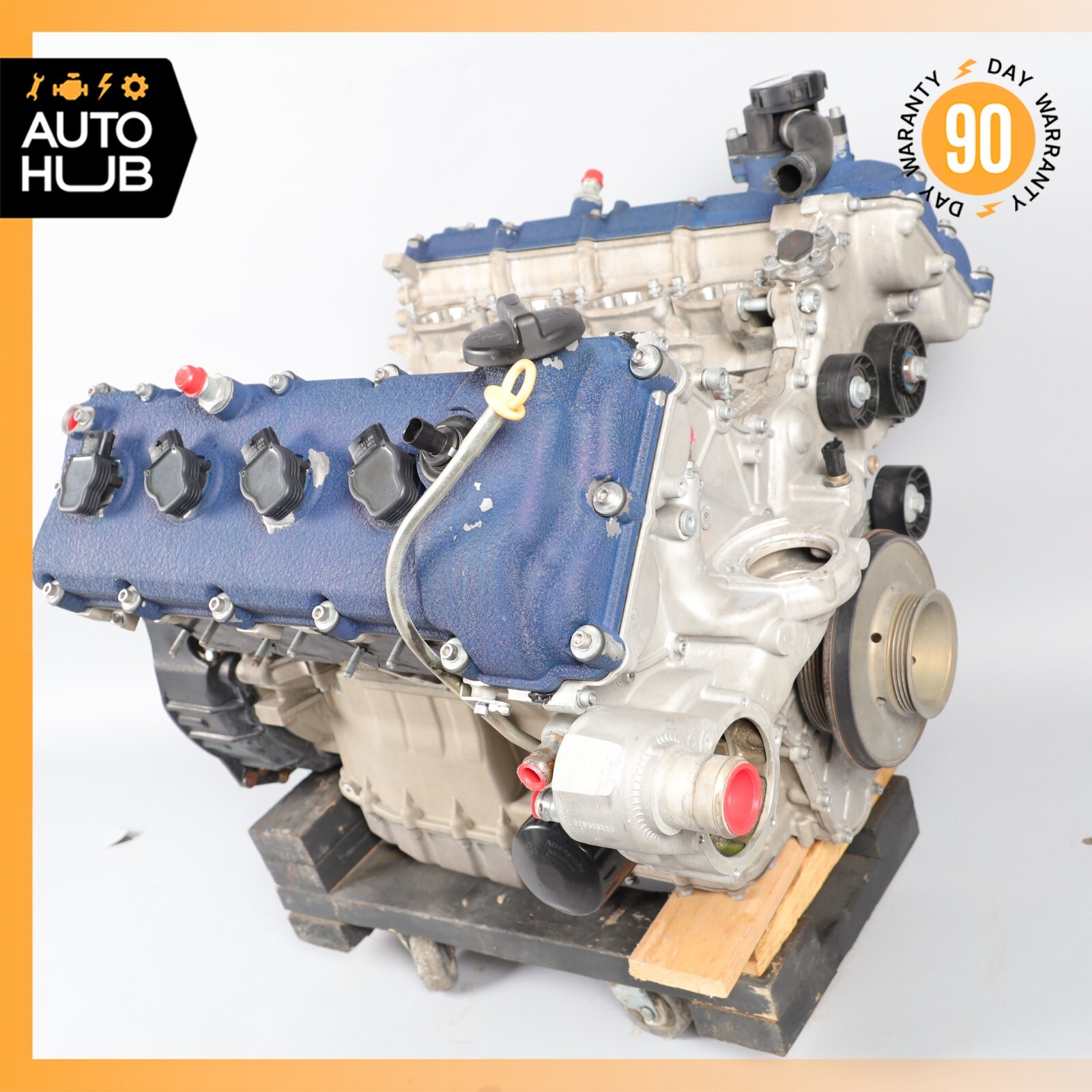04-16 Maserati GranTurismo M145 4.2L V8 F136U Engine Motor Assembly OEM 76k
