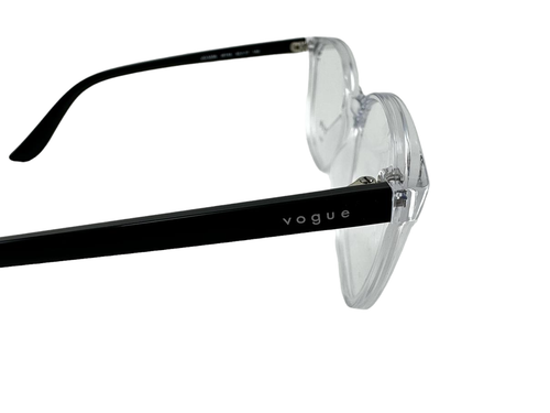 Vogue Eyewear NEW Transparent & Black Eyeglasses 52-17-140 Fashion Frames VO5356 - 第 5/12 張圖片