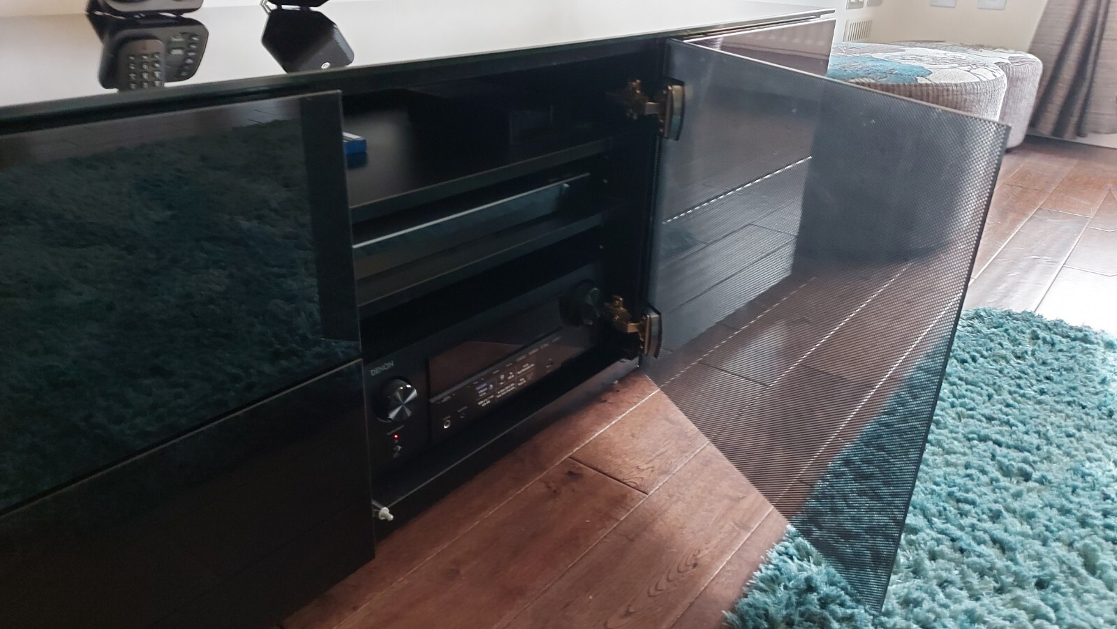Black Gloss Dwell TV Unit eBay
