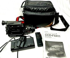 Sony Handycam CCD-FX411 Video 8mm Camera Recorder 1992 For Repair or Parts