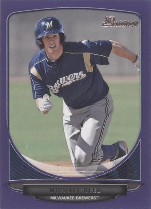 2013 Bowman - Prospects Michael Reed #BP45 Purple (RC) for sale online ...