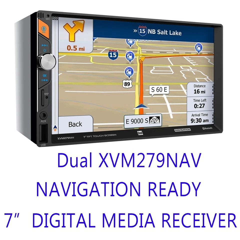Kit de navegación multimedia Bluetooth radio AM/FM de 7 pulgadas para 1995-2002 GMC C/K tamaño completo Foto 2 de 4