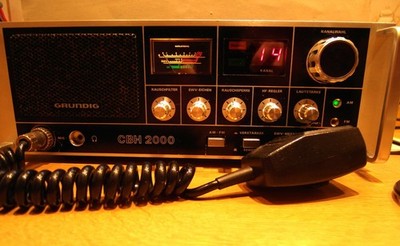 CB-Funkstation Heimstation CBH 2000 - gebraucht - Lautstärkeregler defekt
