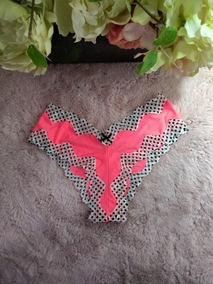 Victoria's Secret Sexy Little Things MD Cheeky Bright Lace Insert Rare Style