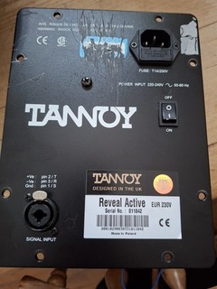 Tannoy Reveal Active Monitor Spares
