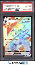 Pokemon 2021 Rayquaza VMAX 217/203 Rainbow SR Evolving Skies GEM MINT PSA 10 on eBay