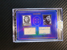 2025 Eternal Revelation Double Relic Che Guevara&Fidel Castro 23/75 Blue