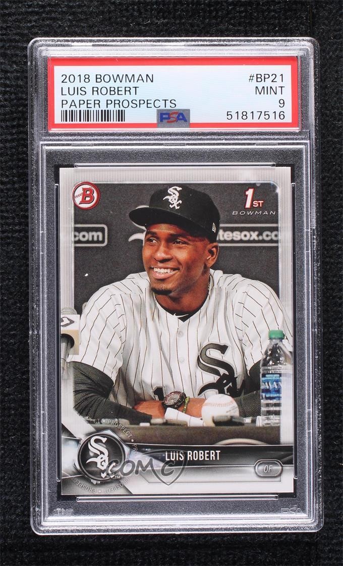 2018 Bowman BOWMAN PAPER PROSPECTS PAPER PROSPECTS #BP21 Luis Robert front