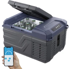 10QT / 9L Portable Car Refrigerator Freezer Compressor Cooler Single Zone Cooler