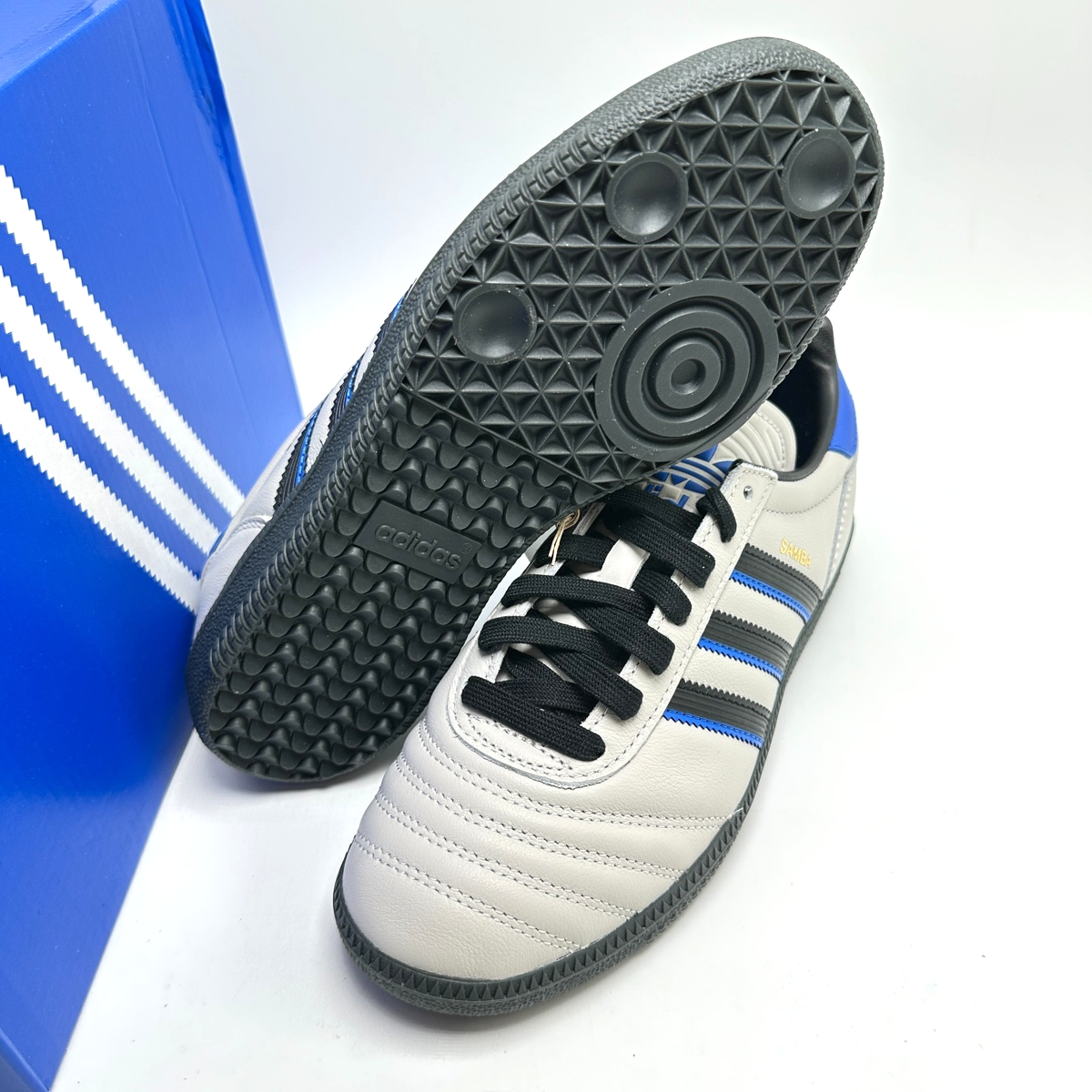 Adidas Men\'s Samba JP JR0965 Grey Black Carbon Shoes Size 10 adidas Samba JP JR0965 | OVERKILL main image 3