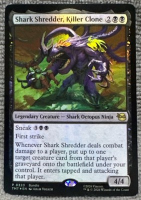 Shark Shredder, Killer Clone Unique and Miscellaneous Promos Foil 320