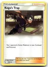 Koga's Trap 59/68 Hidden Fates Uncommon Normal Pokemon TCG MP