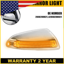 Right Side Mirror Signal Turn Yellow Light Fo...
