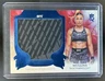 2025 Topps UFC Royalty Melissa Mullins Jumbo Relics Blue RC #/25 Rookie