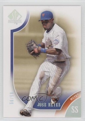 2009 SP Authentic Silver 56/59 Jose Reyes #94 0d9
