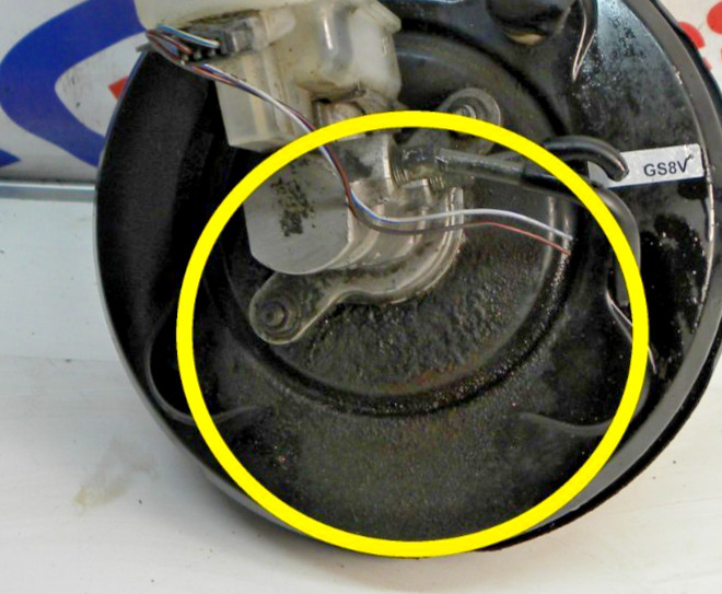 GENUINE 2008-2012 MAZDA 6 2.2 DIESEL BRAKE SERVO MASTER CYLINDER GAN643800 thumbnail 6