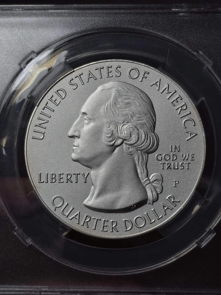 2010 P 5 oz Silver Grand Canyon National Park ANACS First Strike SP70 TOP POP  - Image 4 of 4