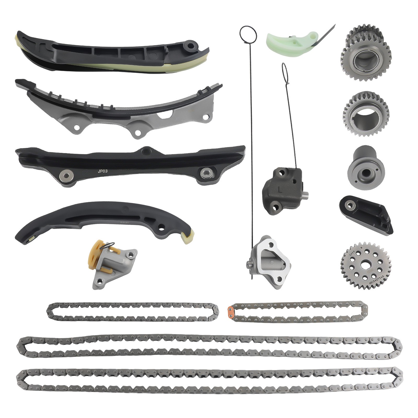 Timing Chain Kit For Maserati Ghibli Levante Quattroporte 3.0TT V6 / S Q4 2013-