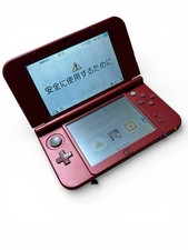 Nintendo New 3DS LL Rot Konsole mit Pokemon Abdeckplatten getestet funktioniert