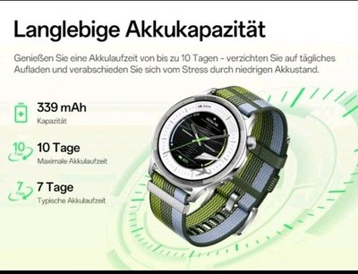   Neu & OVP: OPPO Watch S   Ultra-dünne Smartwatch in Edelstahl  