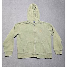 Polo Ralph Lauren Kids Green Full Zip Hoodie Sweatshirt Jacket Size M 10/12