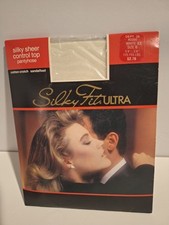Silky Fit Ultra Silky Sheer Control Top Pantyhose Sandalfoot