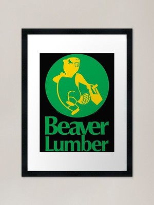 Biberholz Roufxis - RB gerahmt A gerahmtes Wandbild Poster Leinwanddruck Bild