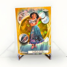 2026 Topps Chrome Sapphire Disney Encanto Mirabel Card #C Serial Numbered 31/50