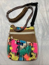 Kavu Keeper Crossbody Bag Purse Neon Splatter...