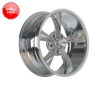 BOYD CODDINGTON 695 Rim 17X8 5X120.65 Offset 0 Polished (Quantity of 1)