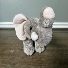Aurora Flopsies Grey Elephant Plush