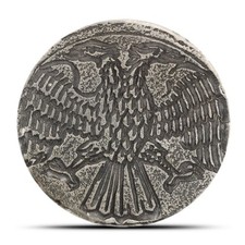 1 oz MK Barz Double-Headed Eagle Silver Round (New) 89.66 per troy oz