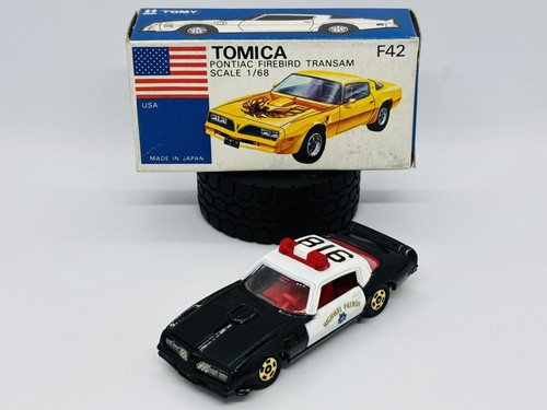 Tomica Tomy F42-1-6 Pontiac Firebird Policy Car - from Gift Set - Made In Japan - Picture 1 of 19