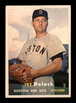 1957 Topps #63 Ike Delock   VG/VGEX X3462594