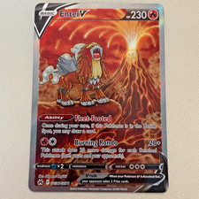 Entei V GG36/GG70 SWSH: Crown Zenith: Galarian Gallery Holo on eBay